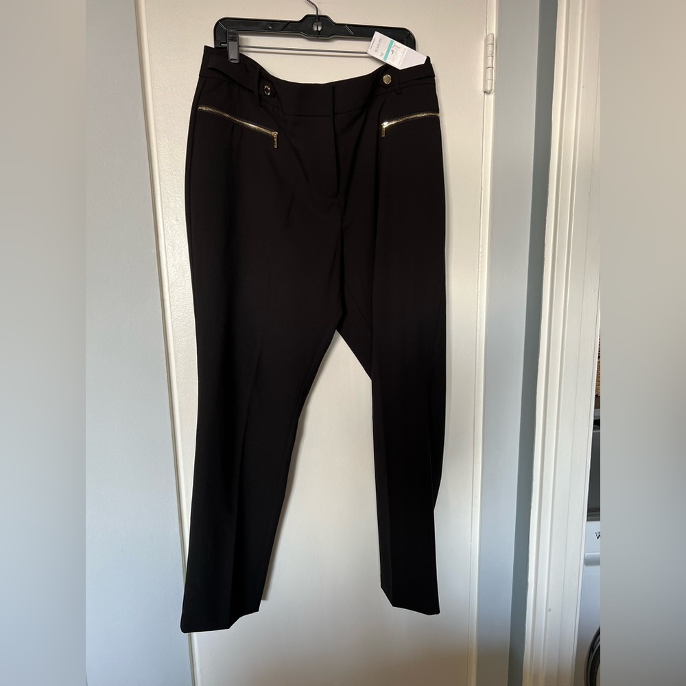 Black Calvin Klein slacks size 16 nwt